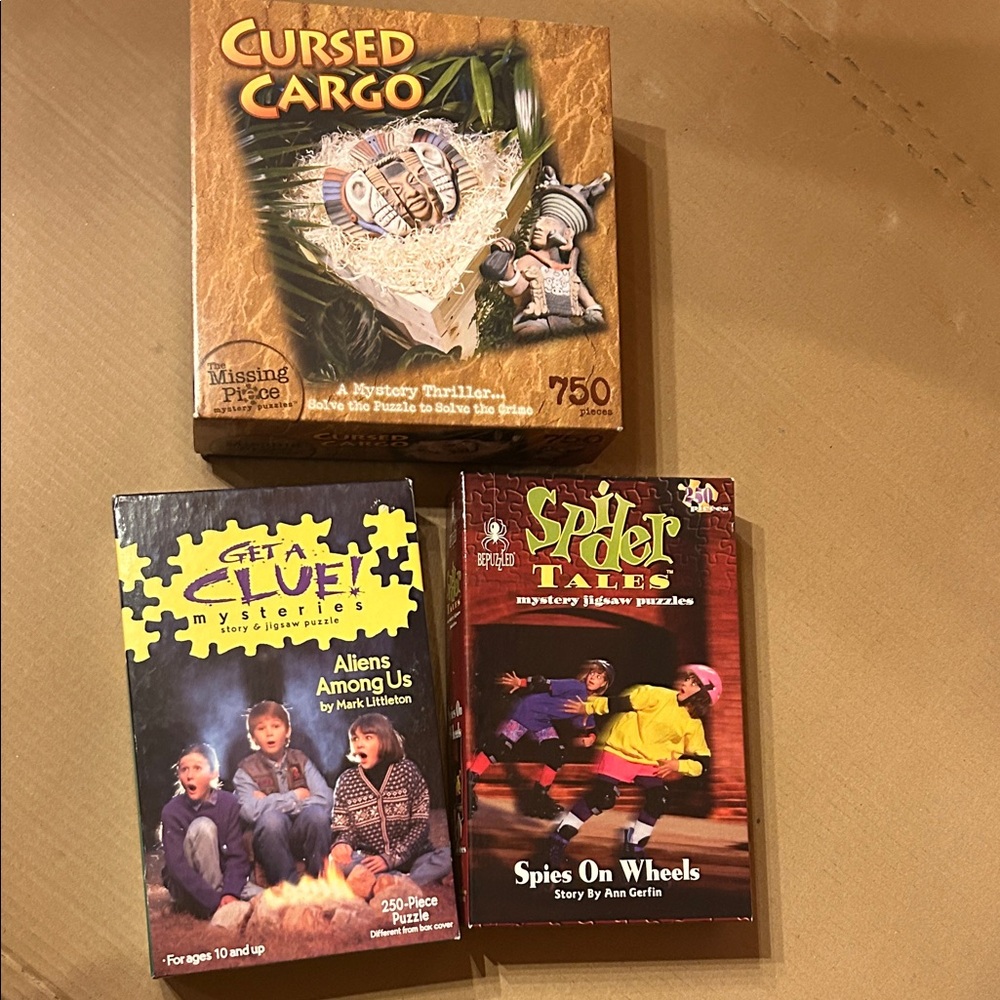 Family Bundle of Mystery Puzzles